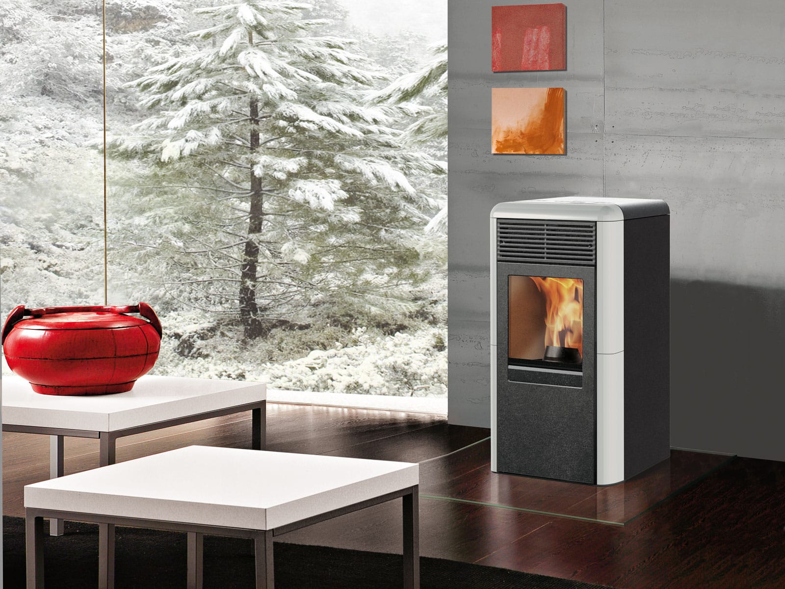 HIDROESTUFA PELLETS EDILKAMIN